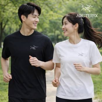 프리미엄 럭셔리 아웃도어 브랜드 Arc'teryx 아크테릭스 크래그 코튼 반팔티셔츠 3color 남여공용