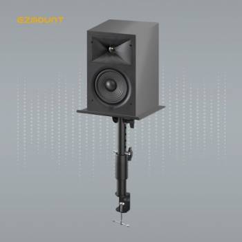 이지마운트 스피커 스탠드 거치대 높이조절  EZ SCM-01 클램프형 1PCS